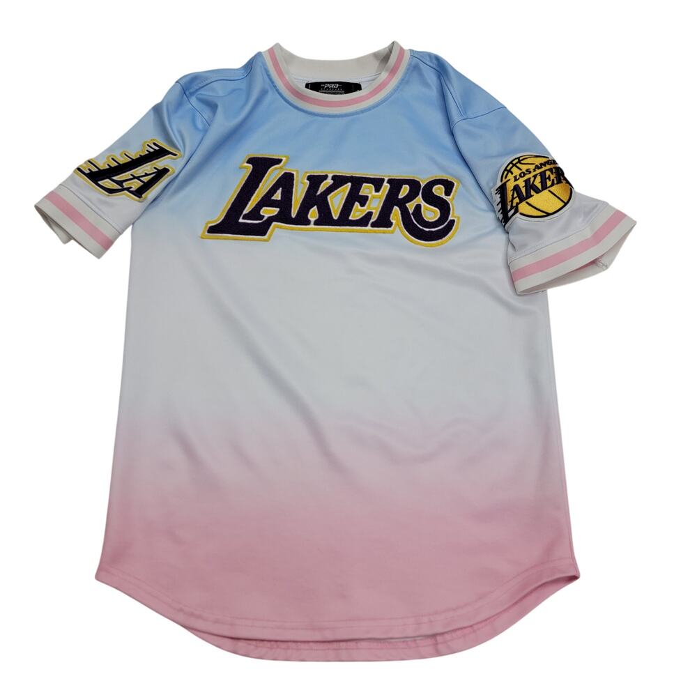 Pro Standard LA Lakers Ombre Patch Fashion Shirt Jersey Mens Small S